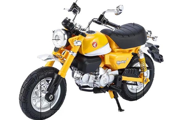 Blue /Red /Yellow 1:12 Diecast Honda Monkey 125 Motorcycle Model