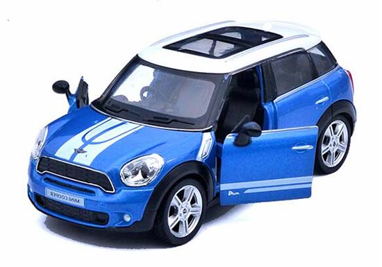 1:36 Blue Diecast Mini Cooper S Countryman Car Toy [NM02B987 ...